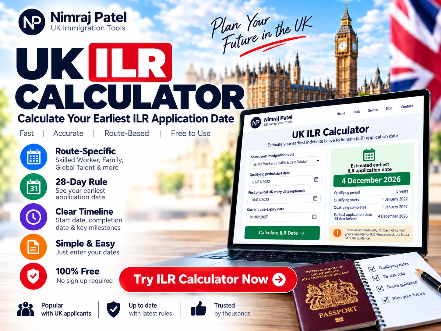 ILR Calculator UK